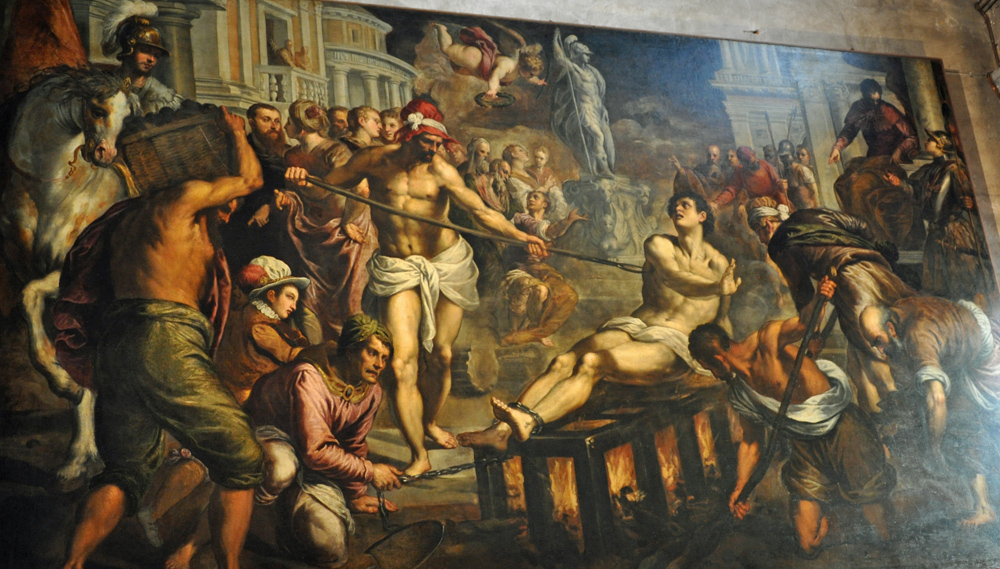 Jacopo Palma the Younger, The Martyrdom of St. Lawrence